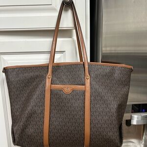 Michael Kors Brown Tote Bag